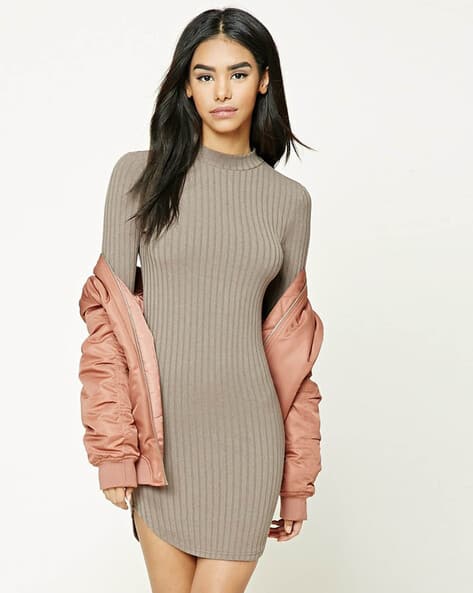 ribbed bodycon dress forever 21