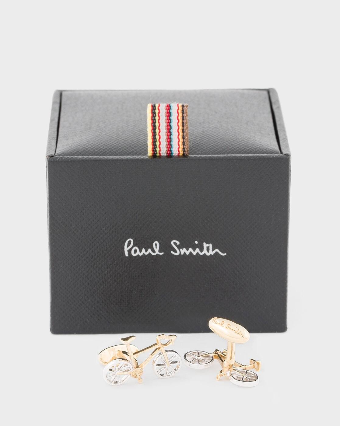 paul smith bicycle cufflinks