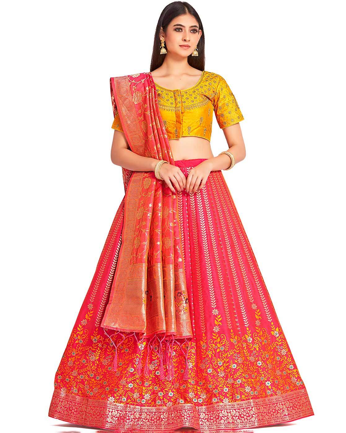 Buy Multicoloured Lehenga Choli Sets for Women by MIMOSA Online ...