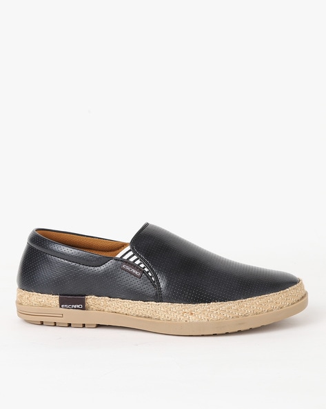 Escaro Men Espadrilles with Elasticated Gussets