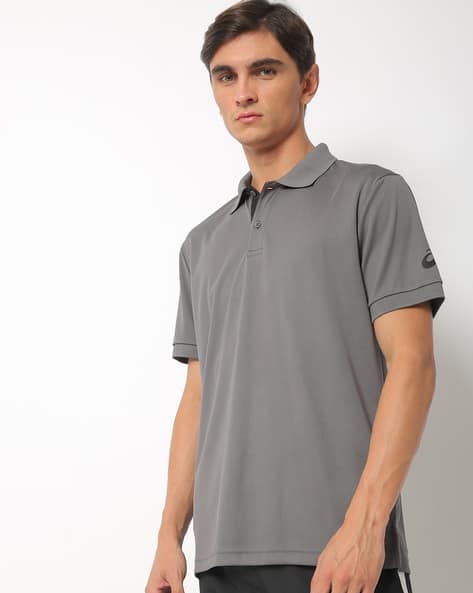 ASICS Polo Training T-shirt with Vented Hemline