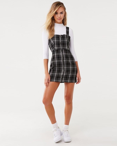 Forever 21 deals dungaree dress