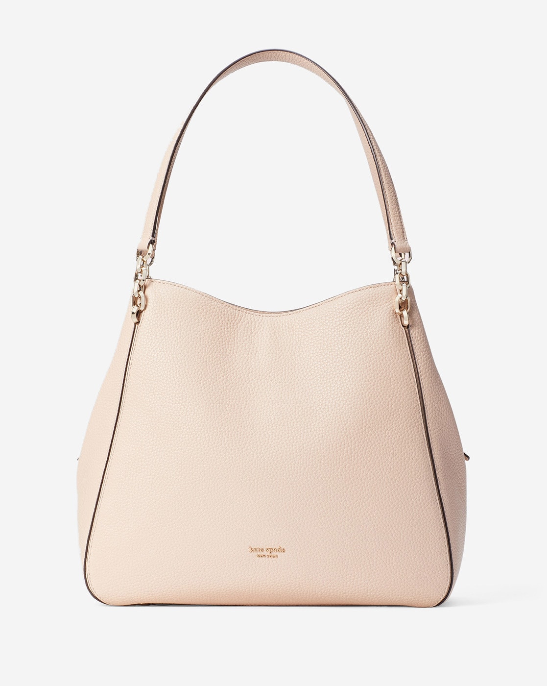 Buy KATE SPADE Hailey Pebble Leather Shoulder Bag | Pink Color Women | AJIO  LUXE