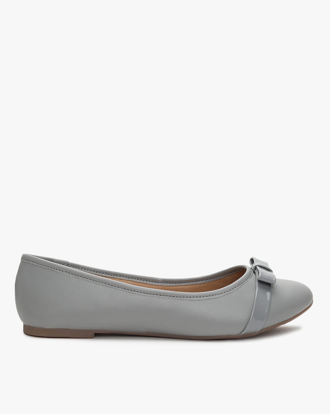 grey flat shoes