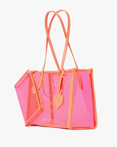 Kate spade see through on sale bag