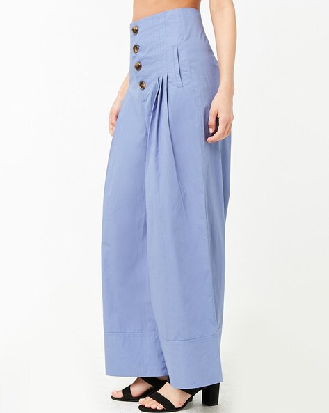 Forever 21 Contemporary Pleated Wide Leg Pants, $24 | Forever 21 | Lookastic