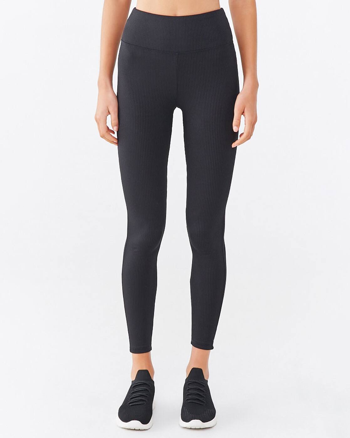 Buy Black Leggings for Women by Forever 21 Online | Ajio.com