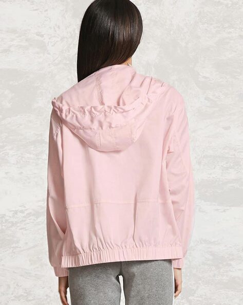 Pink windbreaker hotsell forever 21