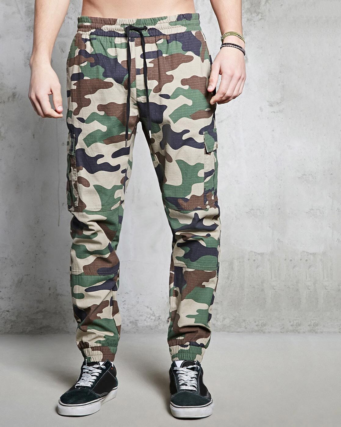 forever 21 camo pants men