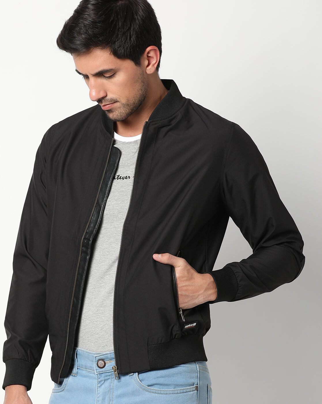 Buy Black & Blue Jackets & Coats for Men by SPYKAR Online | Ajio.com