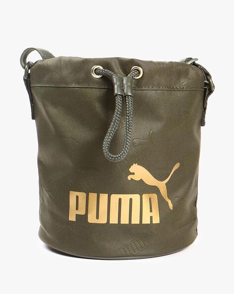 Puma Messenger Bag Black Stripe Vintage Retro Nice! 👍pumas | eBay