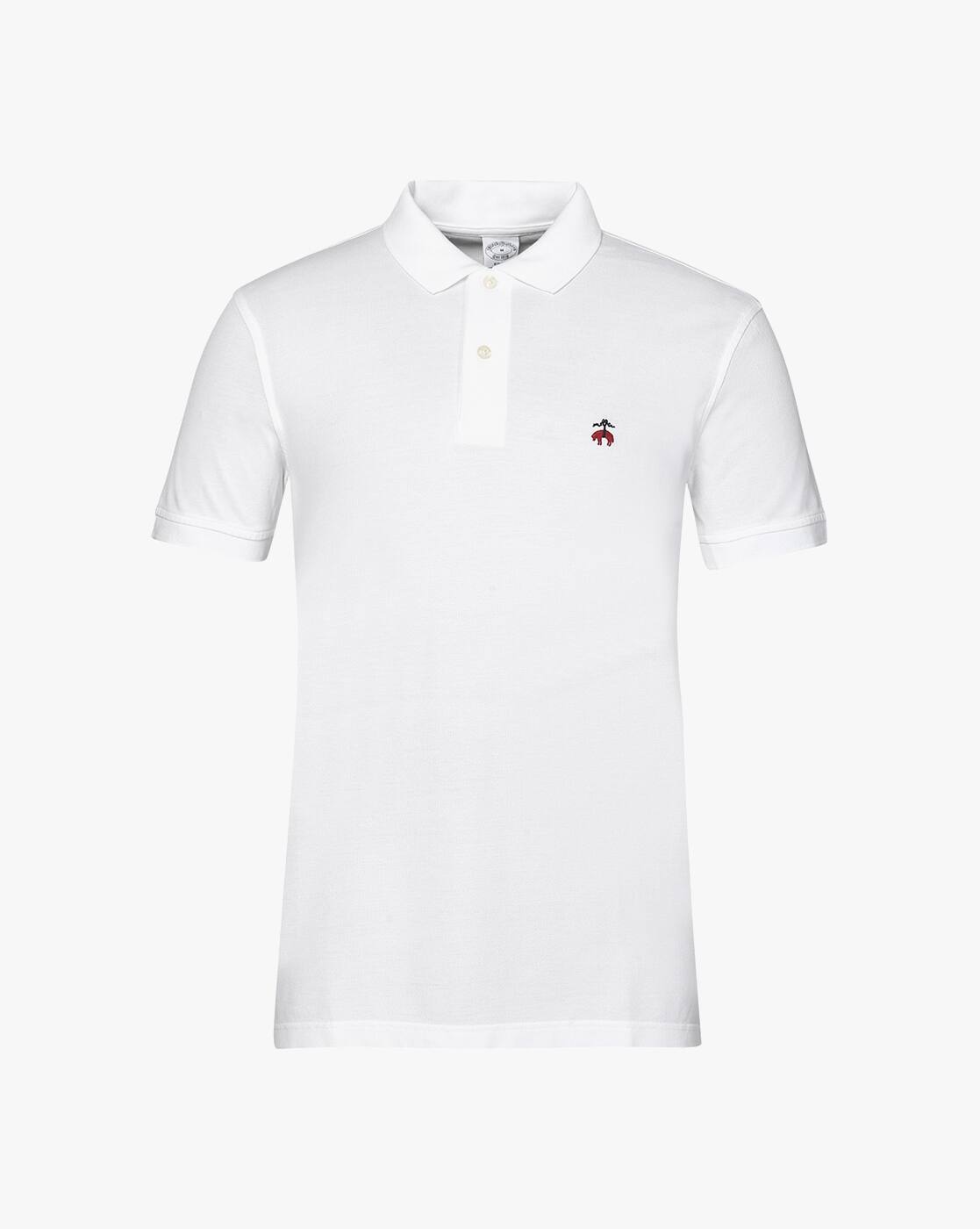 brooks brothers white polo