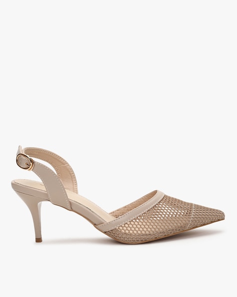 Beige stilettos online on sale india