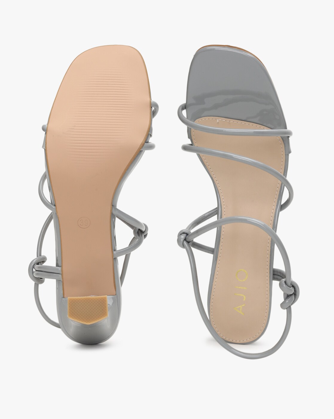 Buy Grey Flat Sandals for Women by ELLE Online | Ajio.com