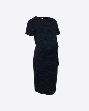 mothercare Heathered Nursing A-line Dress-picture-50