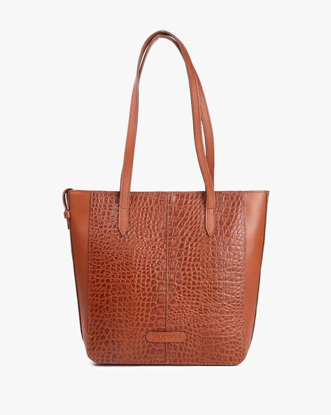 Buy Hidesign Navy Textured Medium Tote Handbag Online At Best Price @ Tata  CLiQ