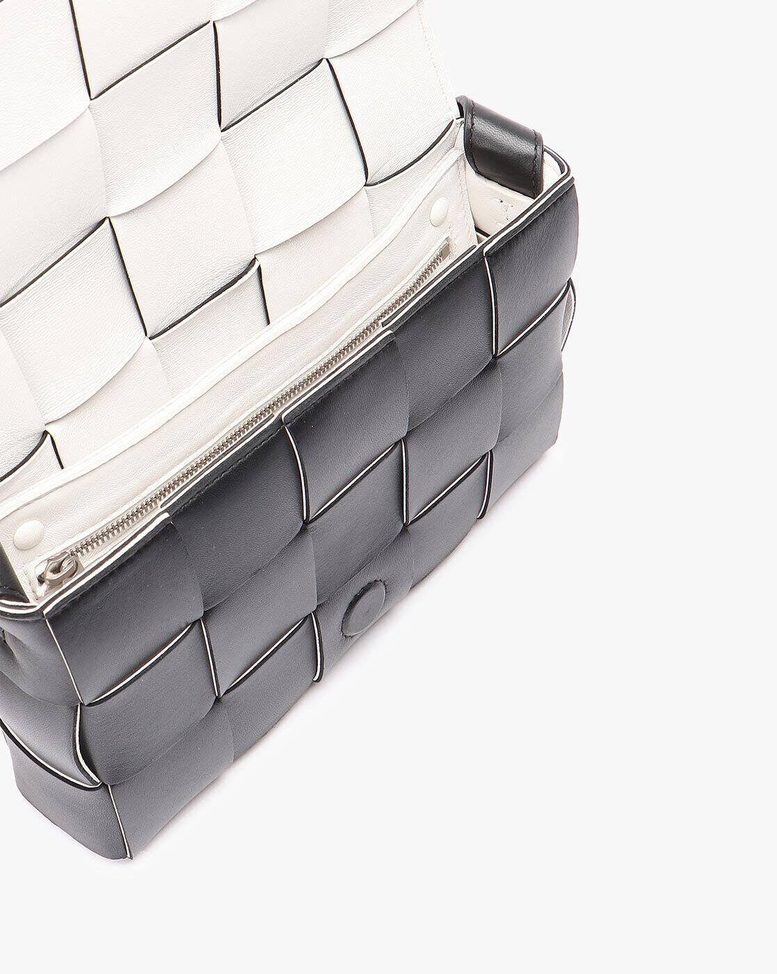 Buy BOTTEGA VENETA Cassette Cross Body Bag | Black Color