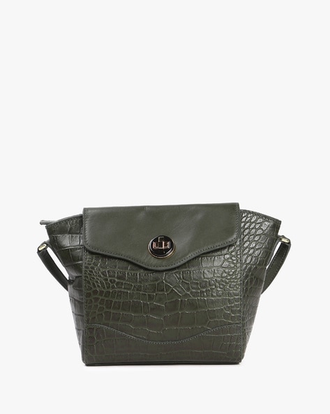 Buy Hidesign Green Womens Handbags