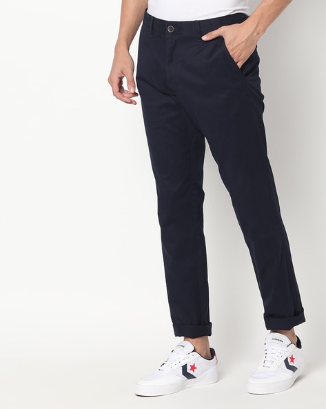 Buy Stone White Trousers  Pants for Men by NETPLAY Online  Ajiocom