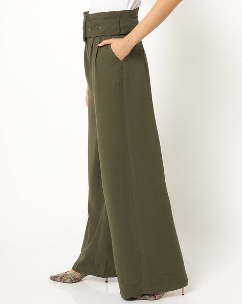 Buy Olive Trousers \u0026 Pants for Women by 