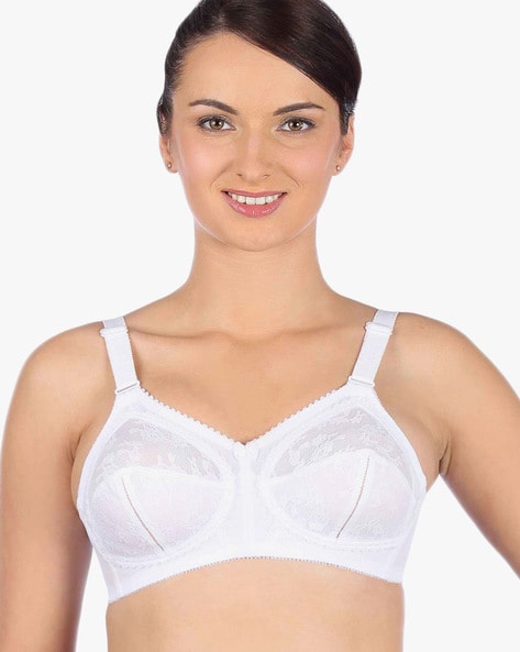 Buy Panelled Minimizer Sports Bra with Racerback Online at Best Prices in  India - JioMart.