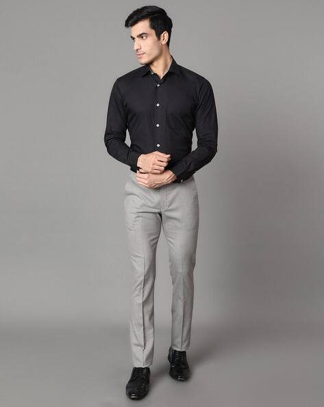 Silver pant and black shirt Clearance