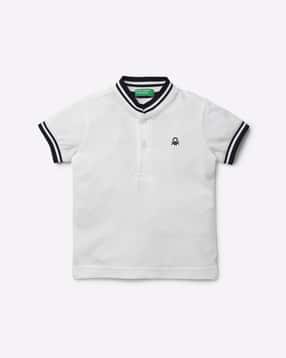 united colors of benetton Polo T-shirt with Contrast Tipping-picture-31