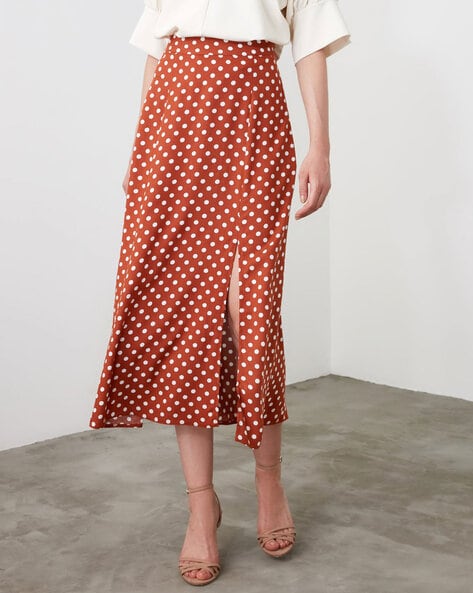 Polka dot discount skirt online india