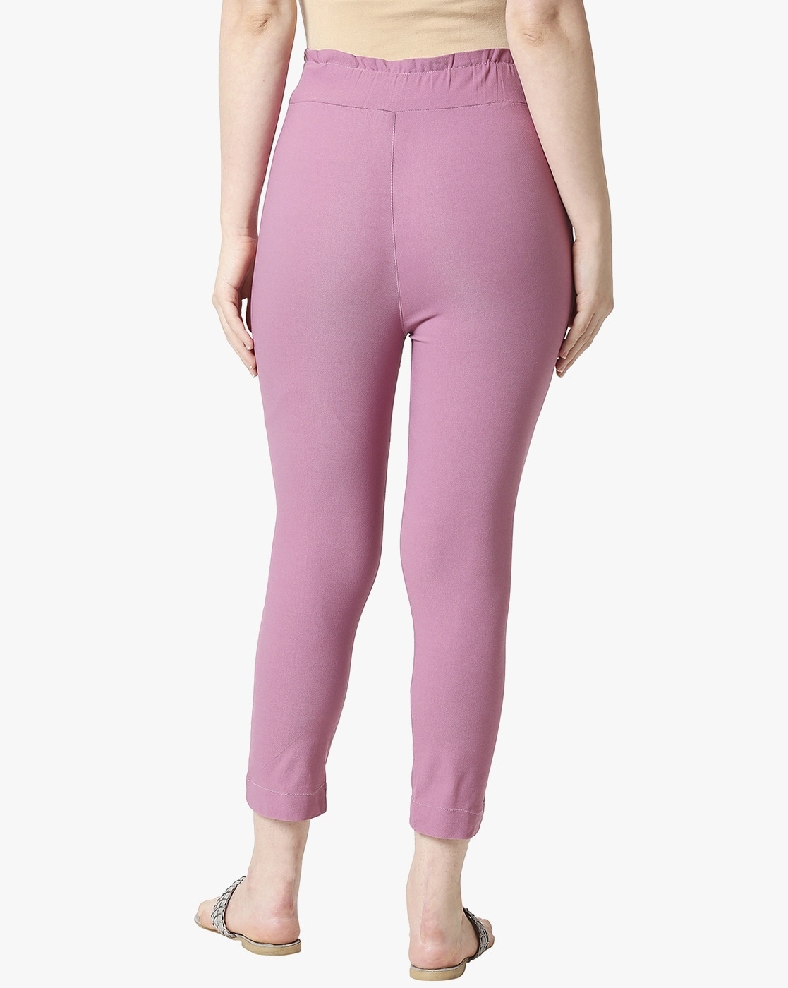 Buy Pink Pants for Women by ZRI Online