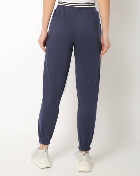 Ajio Gap Womens Jogger Sweatpants Buy Navy Track Pants For Women