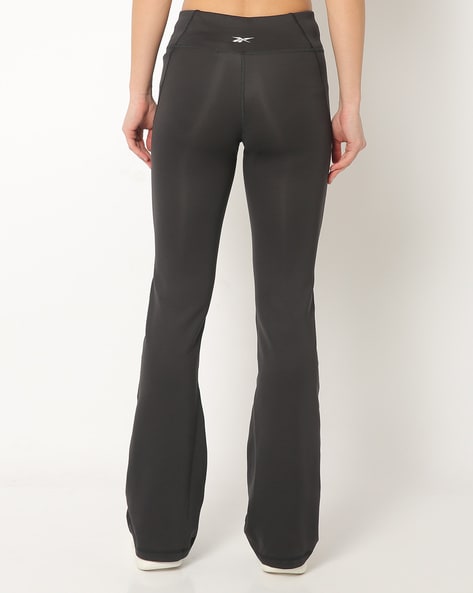 Women Straight Track Pants with Contrast Stripes