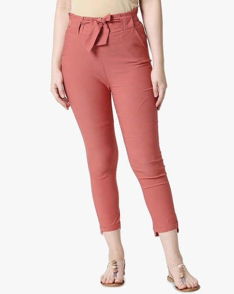 Buy Pleated MidCalf Length Pants online  Looksgudin