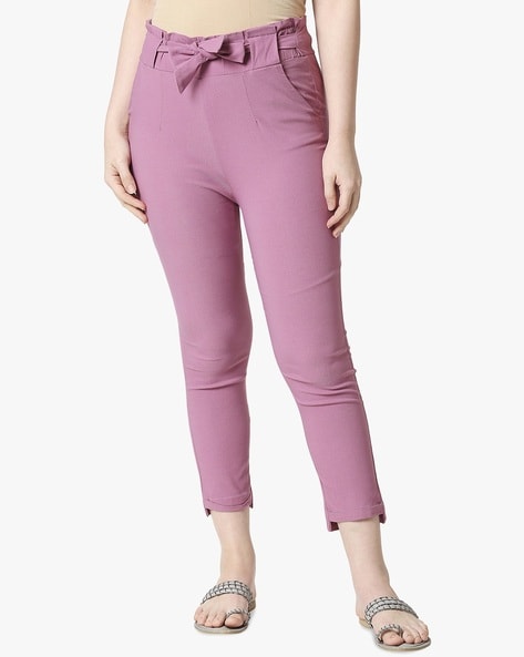 Buy online Girls Pink Solid Casual Trouser from girls for Women by V-mart  for ₹599 at 0% off | 2024 Limeroad.com