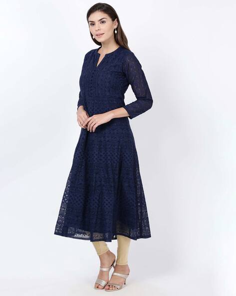 limeroad georgette kurtis