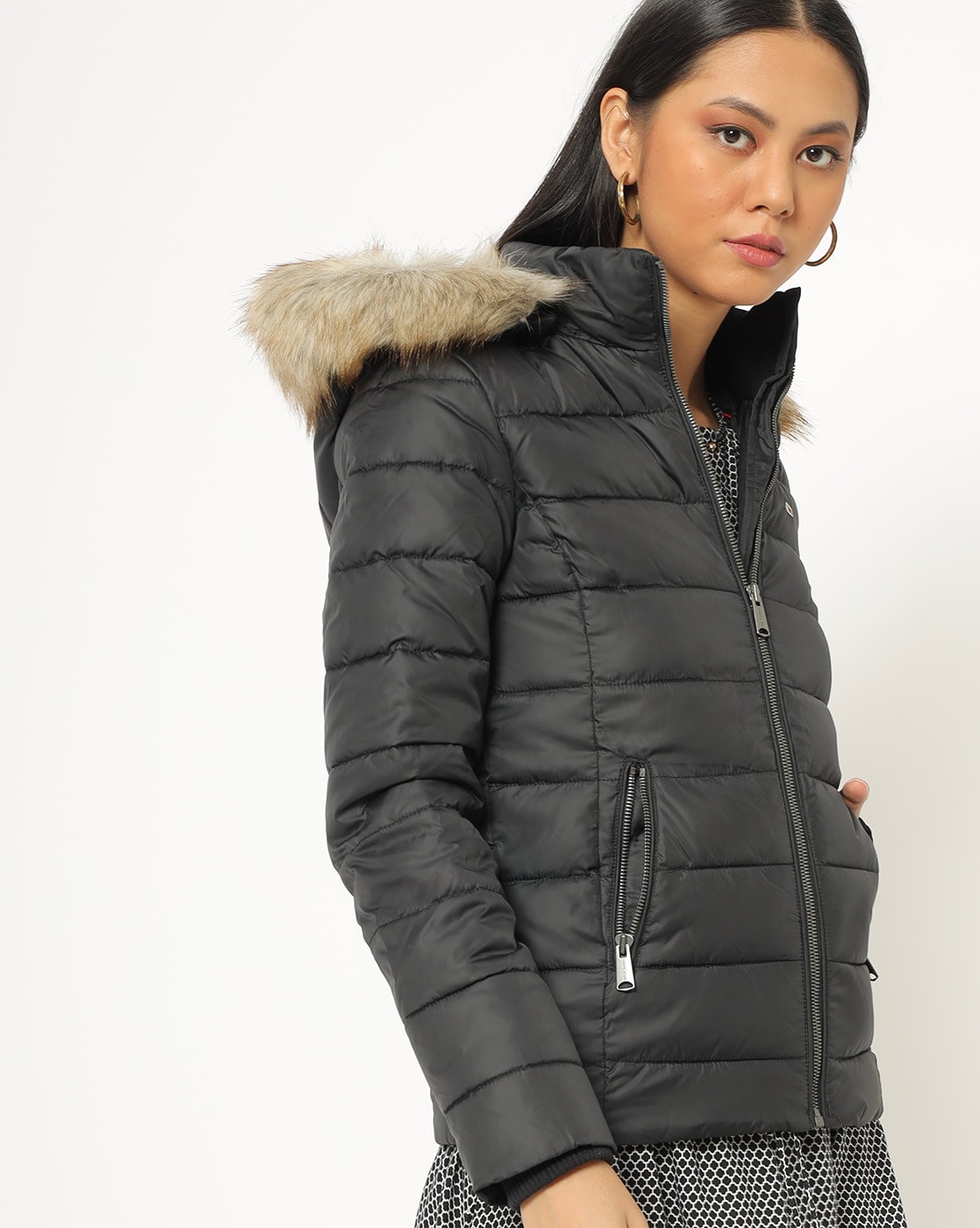 tommy hilfiger ladies winter jackets