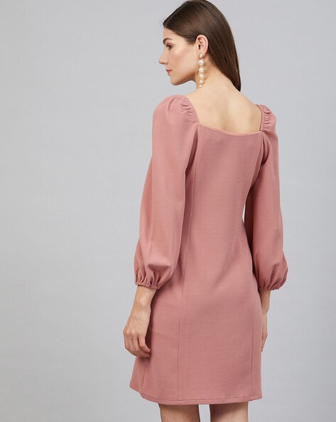 Buy Peach Dresses for Women by MARIE CLAIRE Online