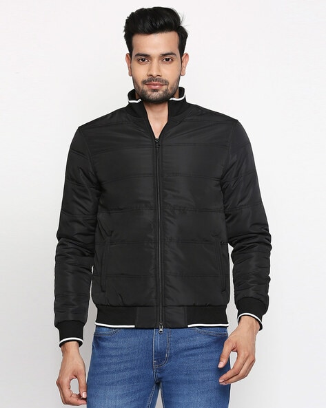 Medium Grey Solid Casual Full Sleeves High Neck Men Regular Fit Jacket -  Selling Fast at Pantaloons.com