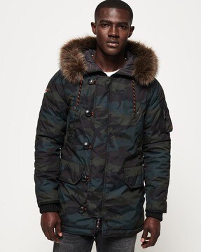 parka camouflage superdry