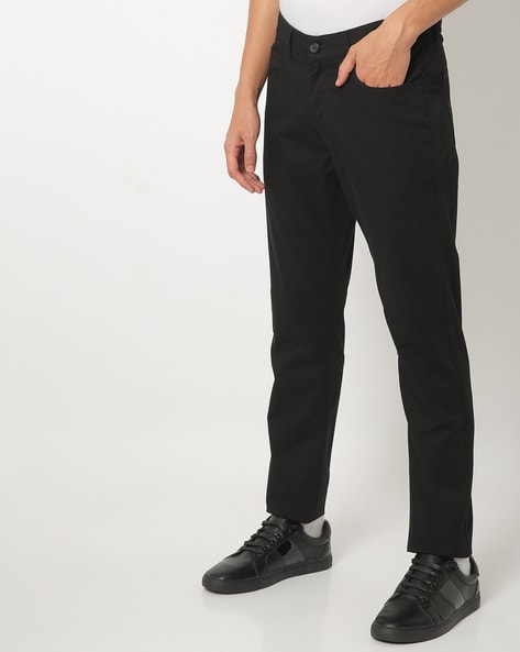 Buy Plain Black Cotton Trousers Women Online From Zardi | Women trousers  design, Womens pants design, Pants women fashion