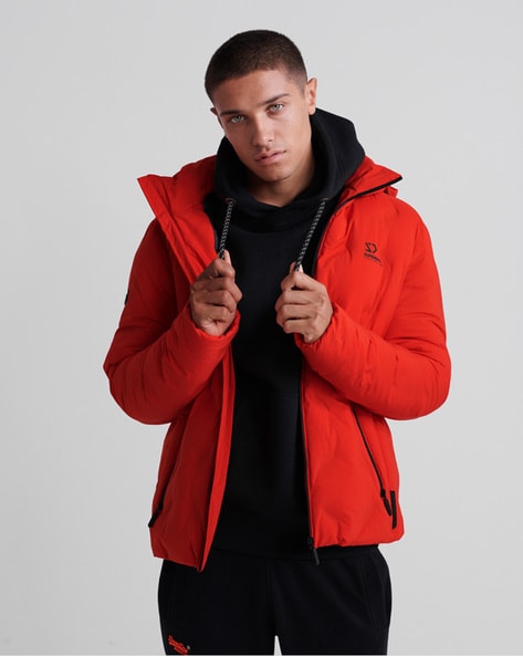 Superdry men's echo sales quilted puffer coat