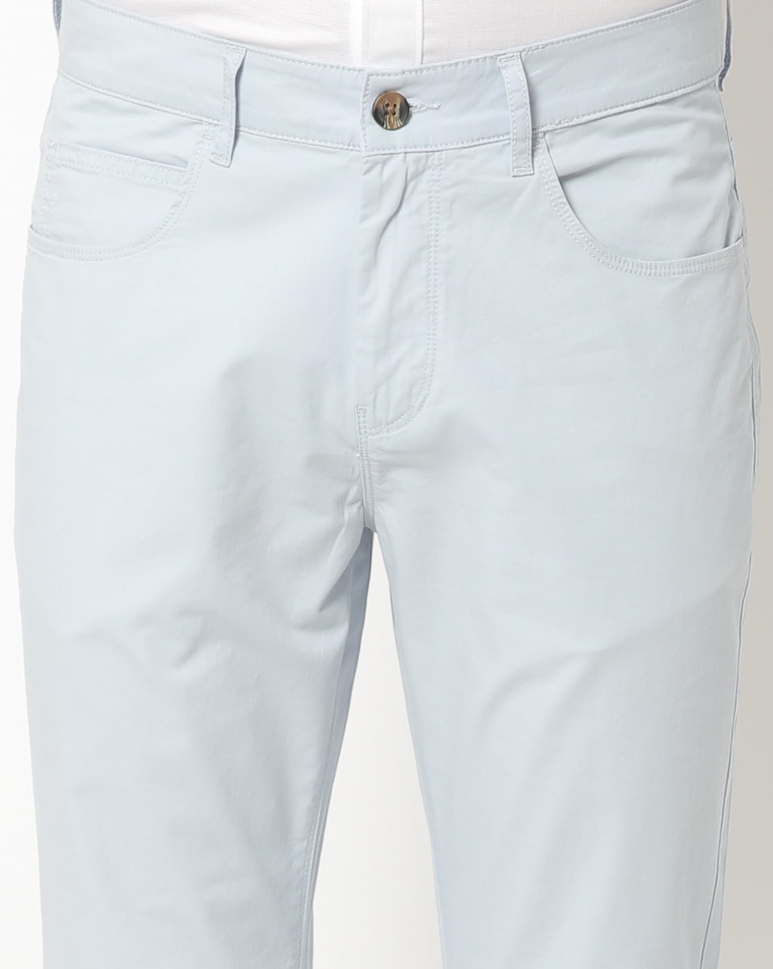 Buy Blue Trousers & Pants for Men by UNITED COLORS OF BENETTON Online