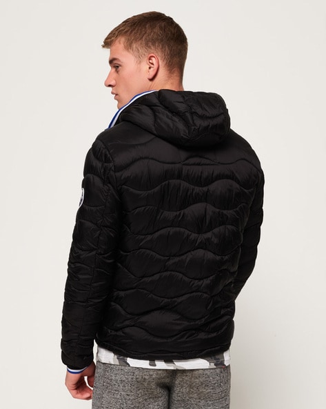 Superdry wave hot sale quilt jacket