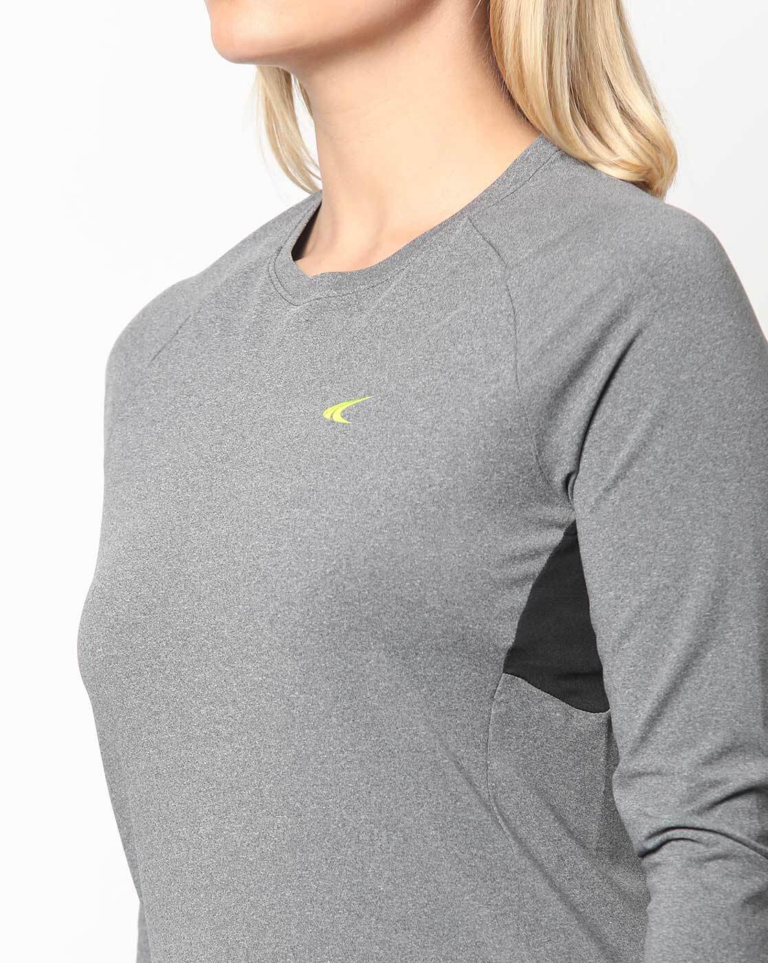 Buy Grey Tshirts for Women by PERFORMAX Online