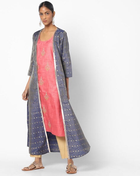 kurta with shrug