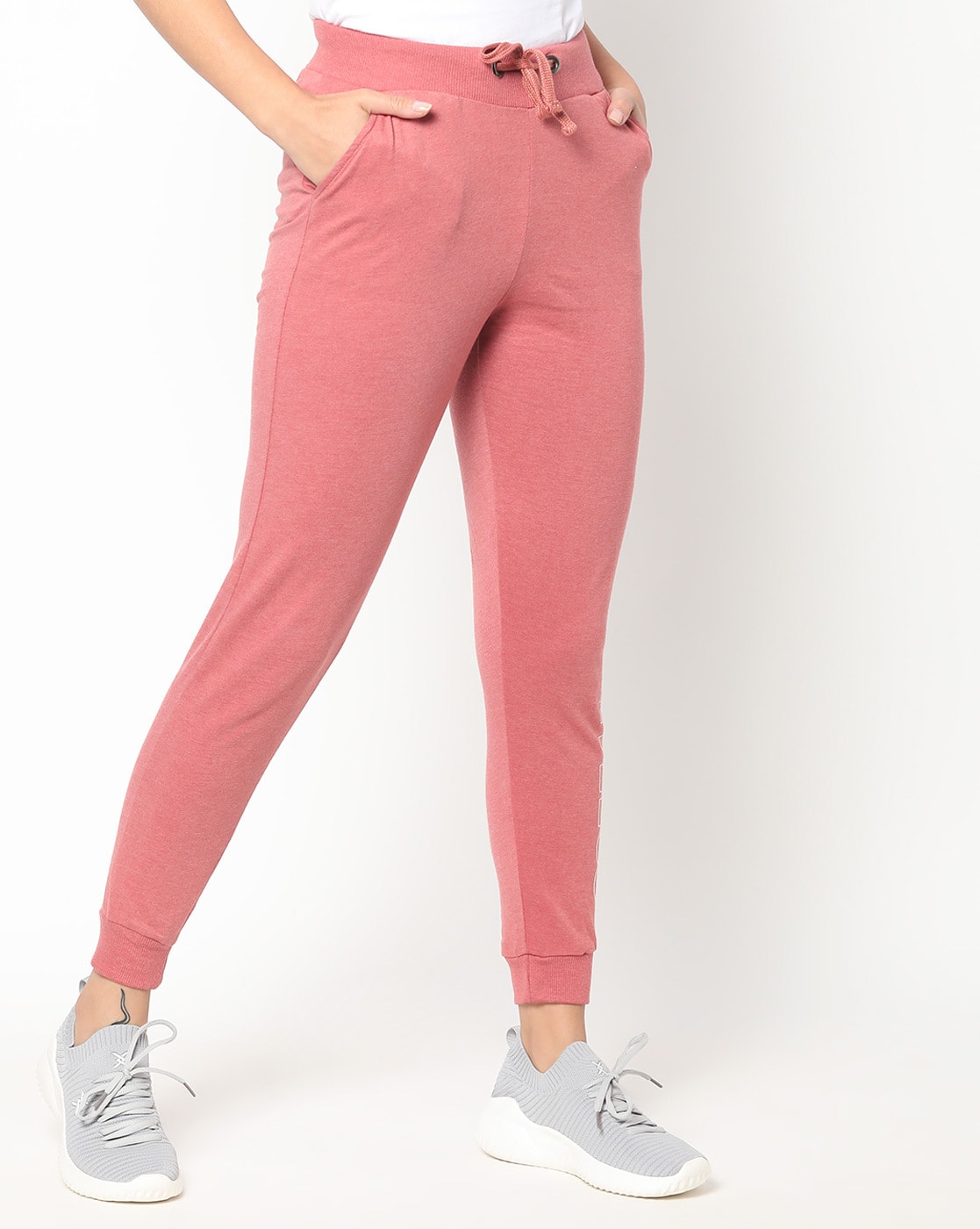 drawstring joggers womens