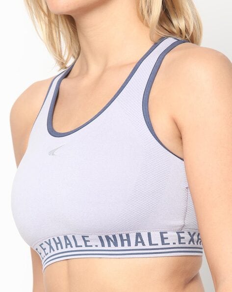 Buy Training Heathered Racerback Sports Bra Online at Best Prices in India  - JioMart.