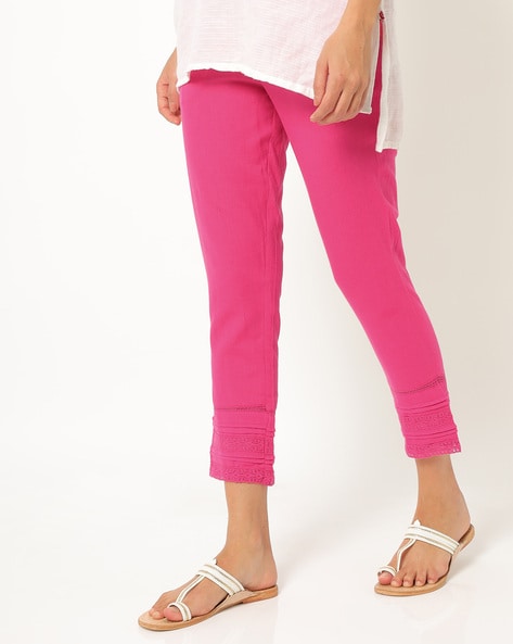 The Petite High Rise Everyday Ankle Pant in Stretch Cotton