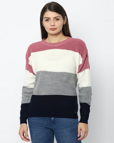 Buy Multi Sweaters u0026 Cardigans for Women by ALLEN SOLLY Online | Ajio.com