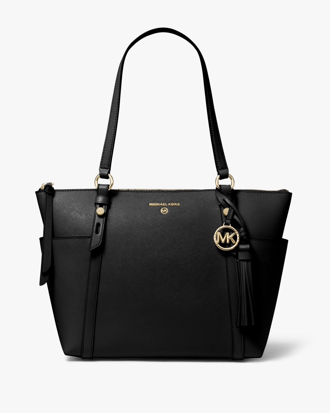 Michael Kors Sady Medium NS Top Zip Shoulder Tote Shopper Saffiano