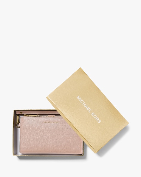 Buy Michael Kors Jet Set Medium Wristlet Wallet | Pink Color Women | AJIO  LUXE